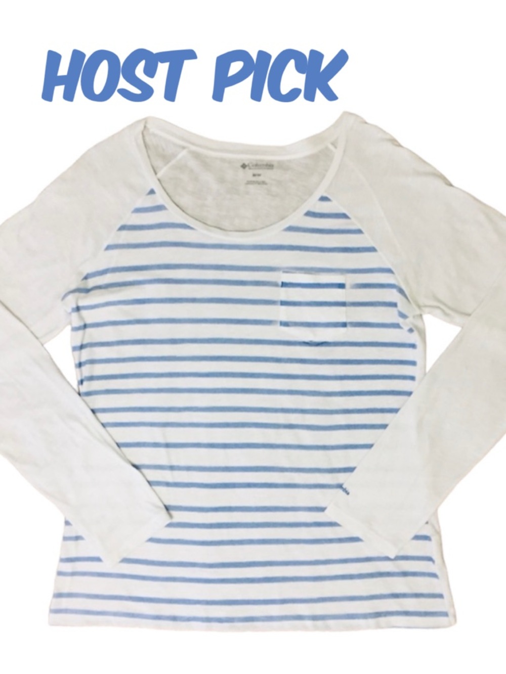 🎉COLUMBIA striped long-sleeved tee